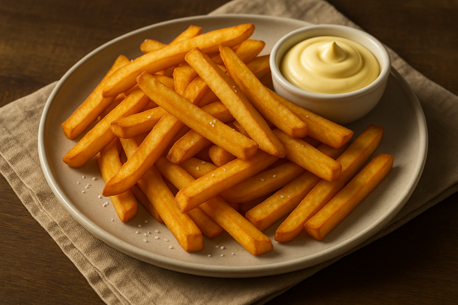 Ev Mutfağında Amsterdam Usulü Patates Kızartması Tarifi